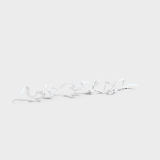 Winding Path 3D Model