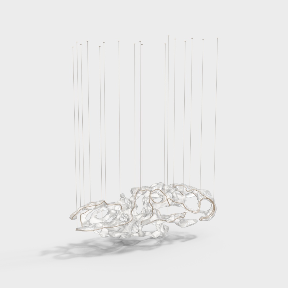 Hotel art chandelier