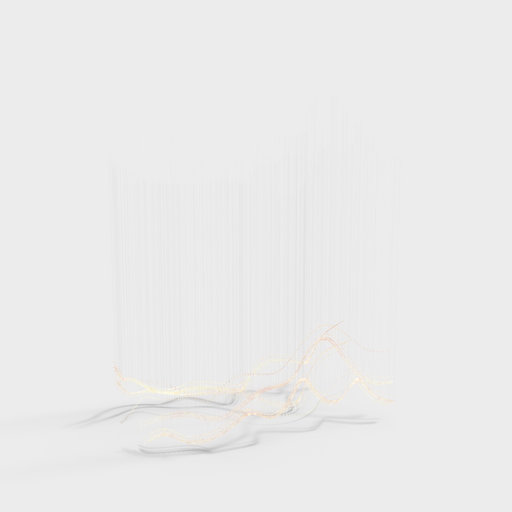 Hotel art chandelier