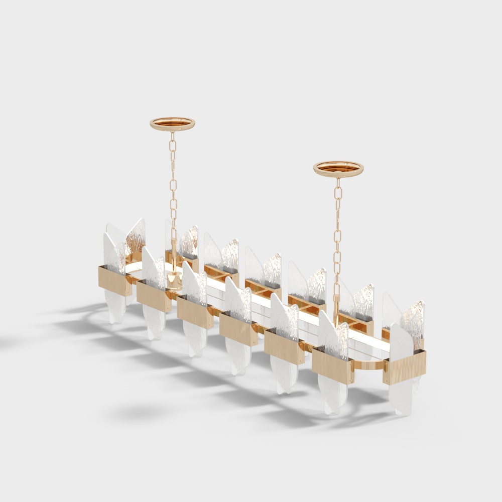 hotel crystal chandelier