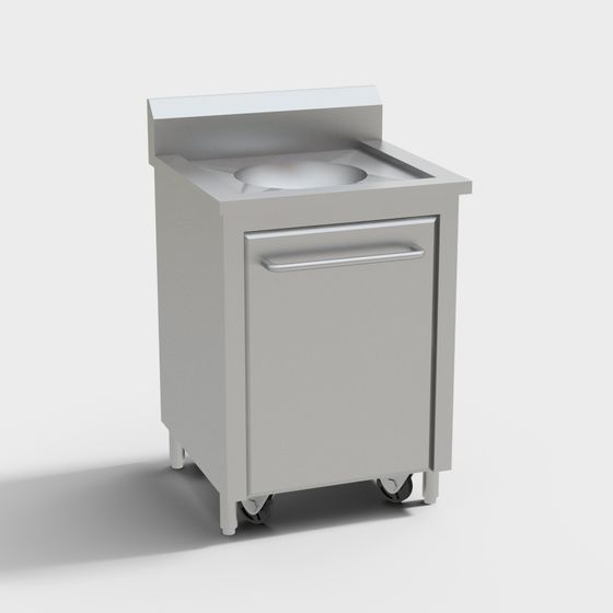 Stylish Mobile Sink 3D model for Everyday Use