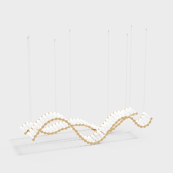 Hanging Art Chair 3D model