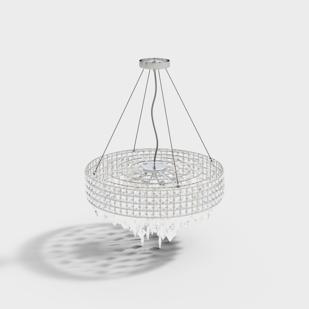 hotel crystal chandelier