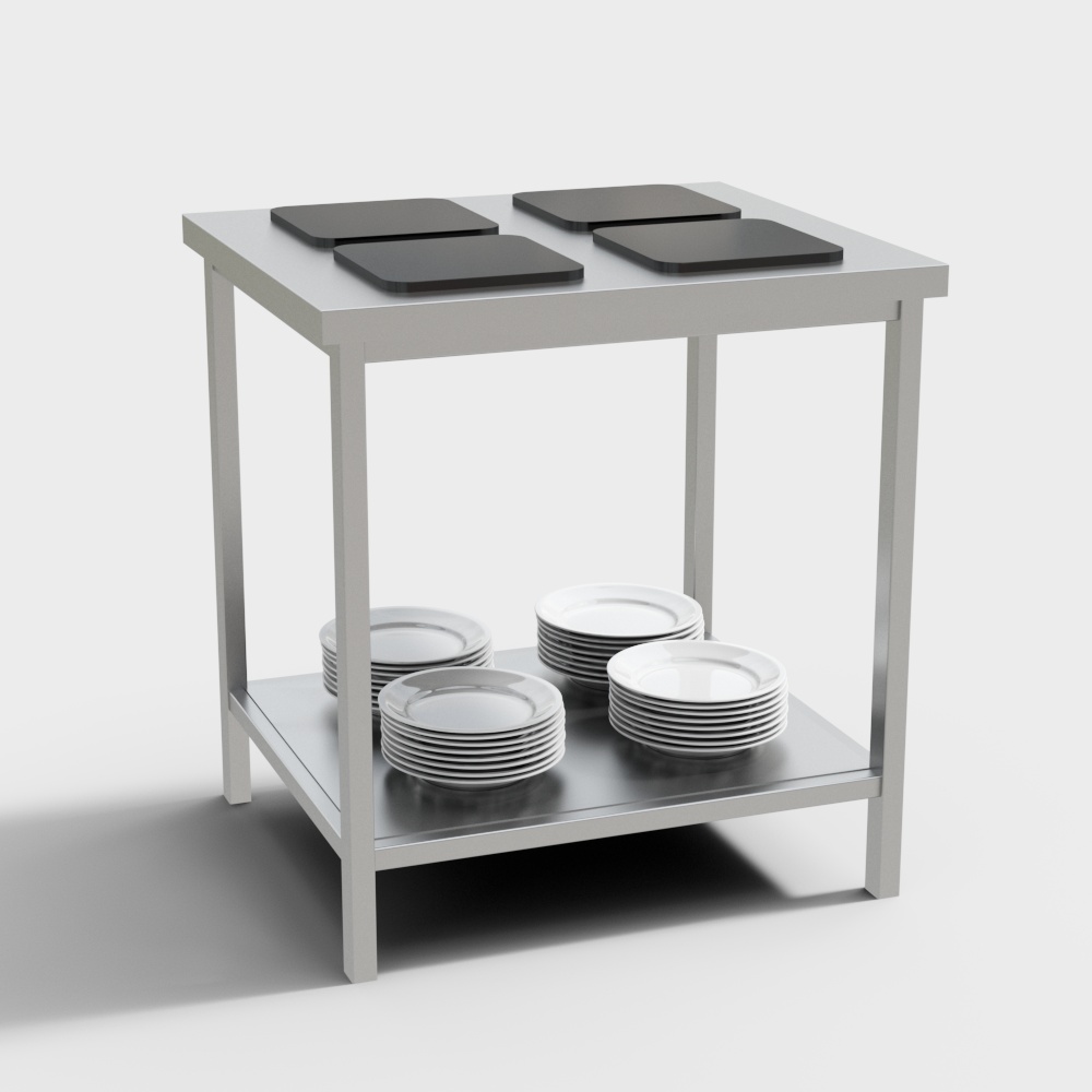Racks de cabinet de cuisine commerciale