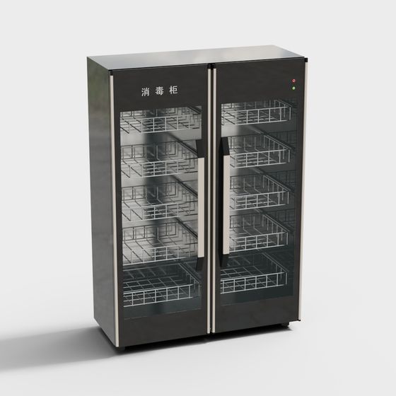 Modern Sterilizer Cabinet 3D model