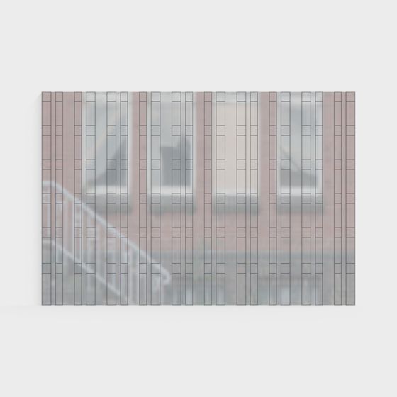 City Window 3D Model for Modern Architecture