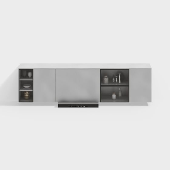 Urban Shelf 3D model for Modern Interiors