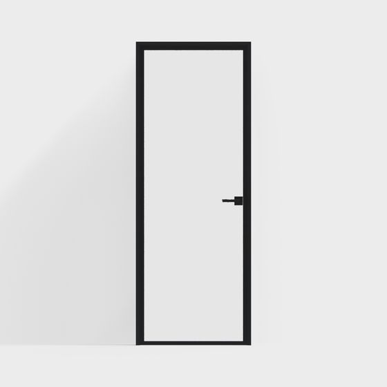 Minimalist Door 3D model