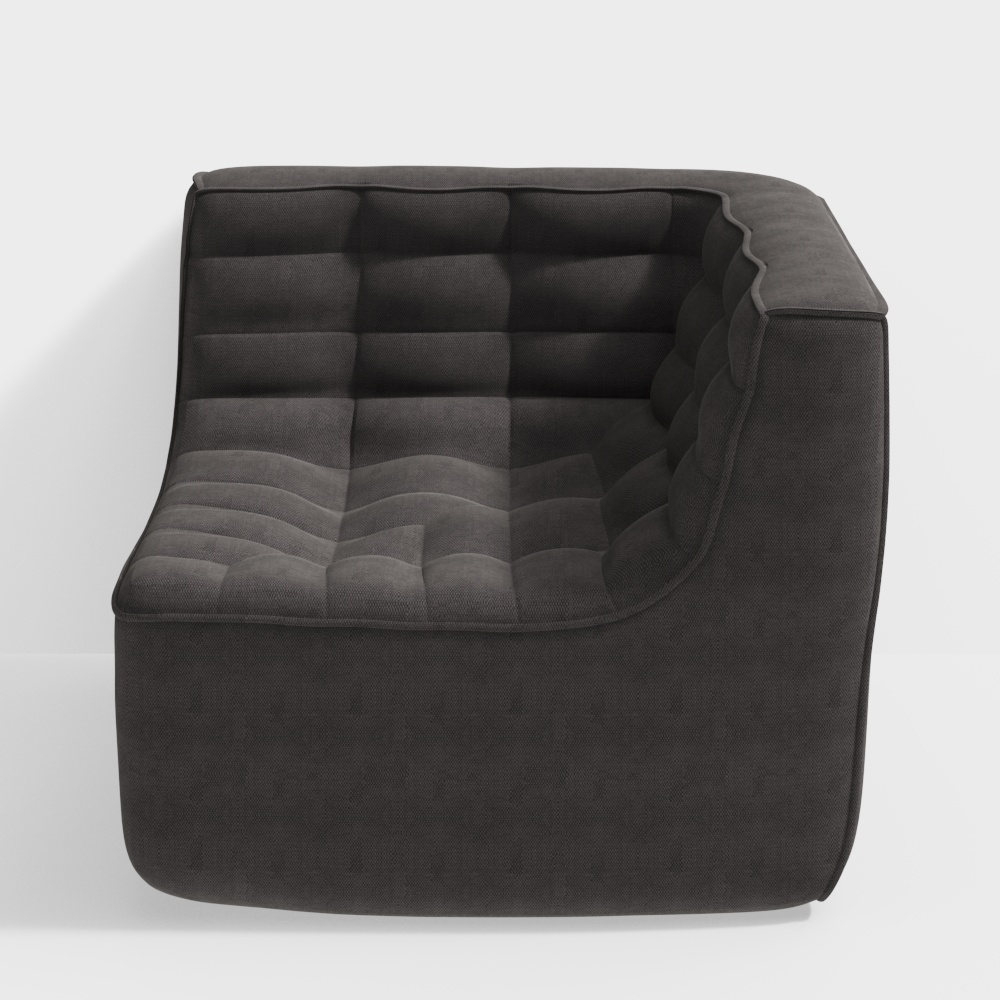 Y-33 waffle sofa (L corner)