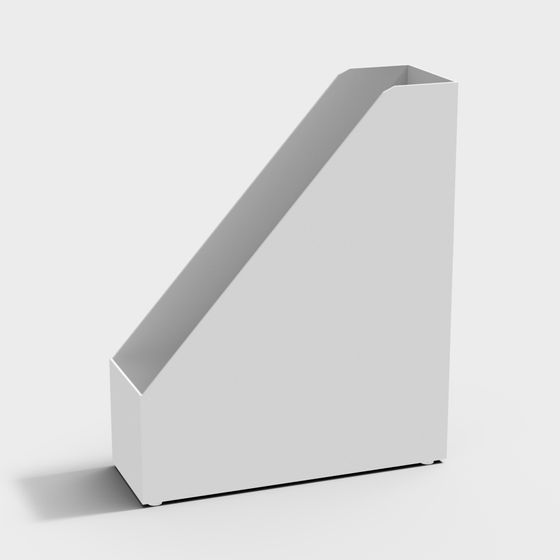 Minimalist Magazine Rack 3D model