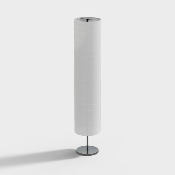 Lámpara de pie ALDEA de Come Home - 22x22x112 en blanco