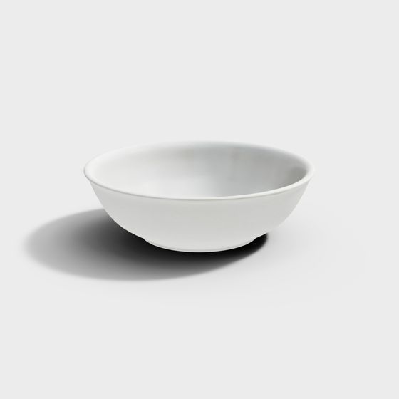 Elegant Minimalist Bowl 3D model for Creative Projects