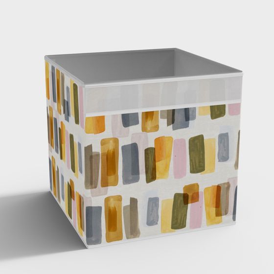 Abstract Frame 3D Model for Creative Projects