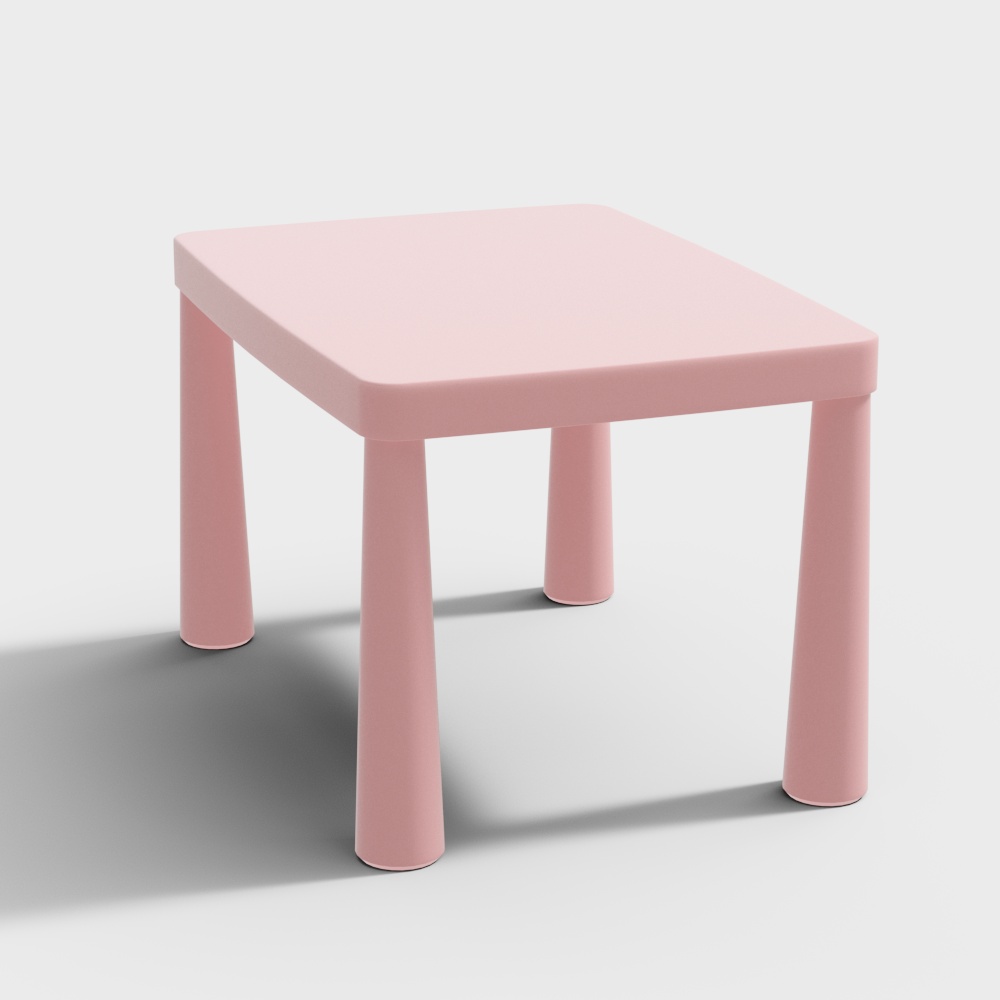 Come Home ALEXANDER-children's table-77x55x48-pink