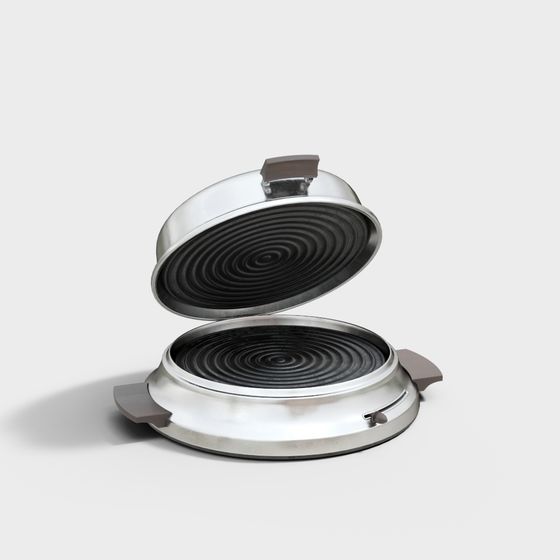 Stylish Pancake Maker 3D model for Creative Projects