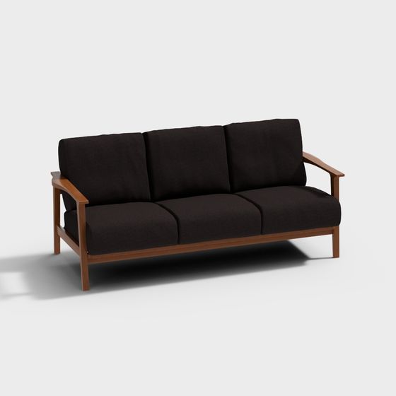 Urban Comfort 3D Sofa Model