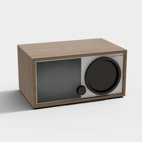 Tivoli Audio 3D Model for Modern Design