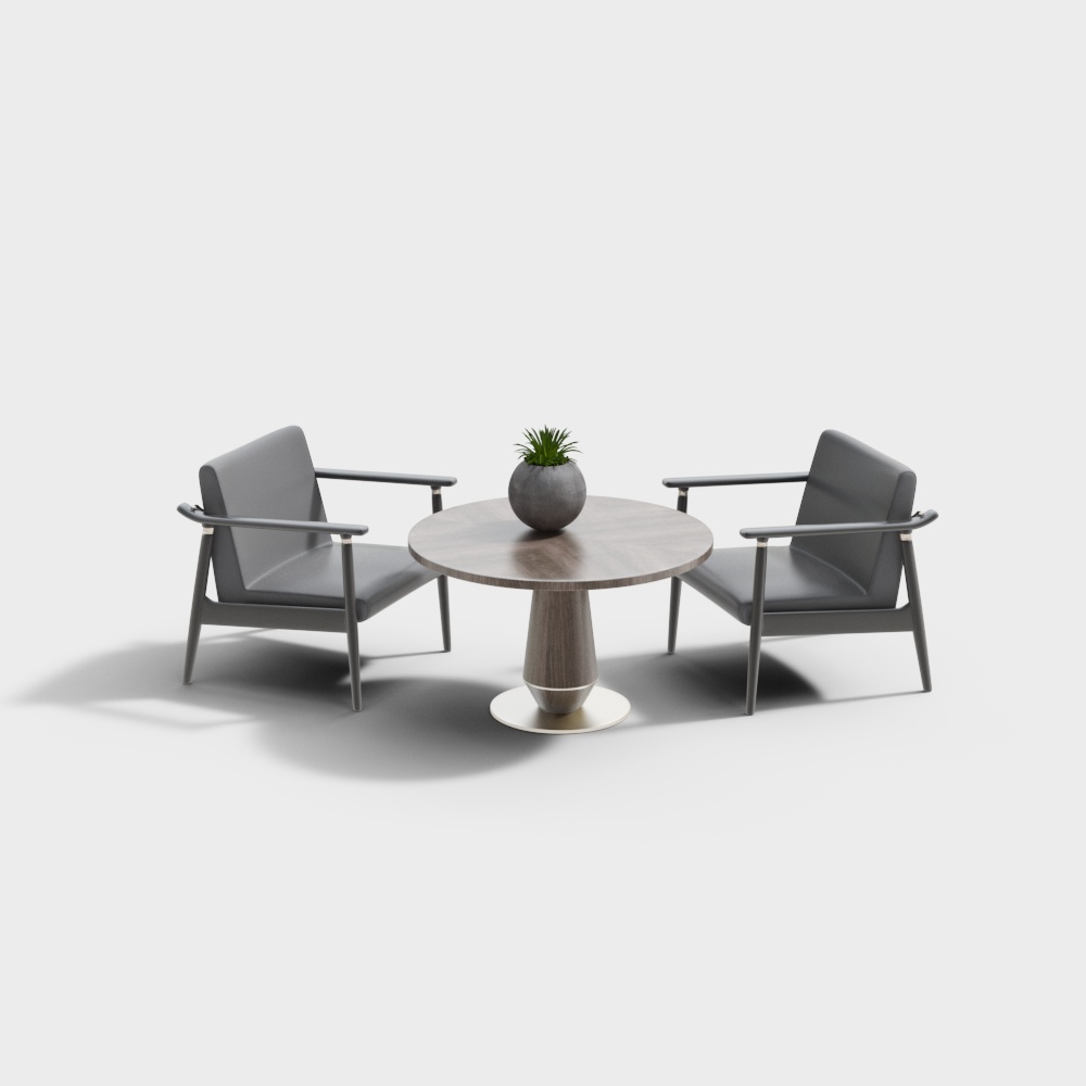 Bộ bàn và ghế tròn bình thường