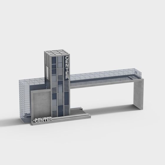 Urban Gateway 3D model