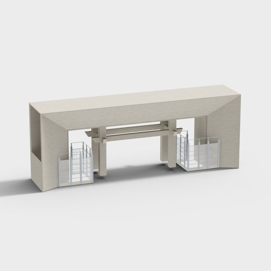 Urban Gateway 3D Model