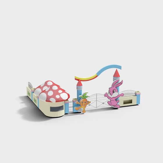 Playful Garden 3D model