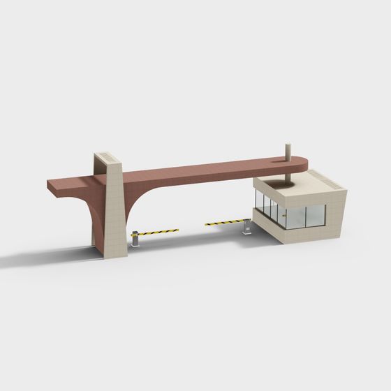 Urban Gateway 3D model