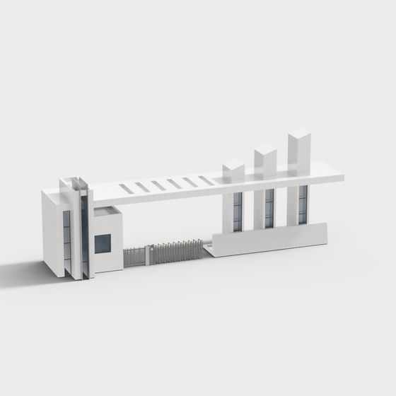 Urban Gateway 3D model