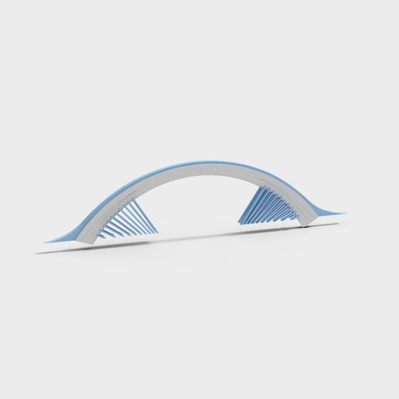 Streamlined Bridge 3D Model for Design and Development