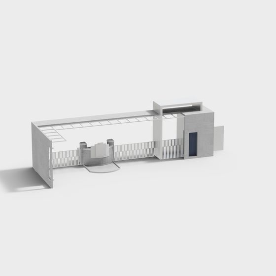 Chic Urban Cabin 3D model for Designers