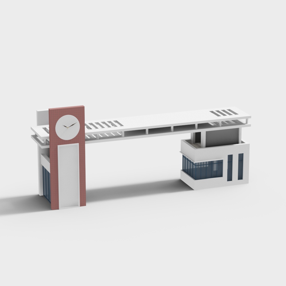 Urban Oasis 3D model - City Retreat