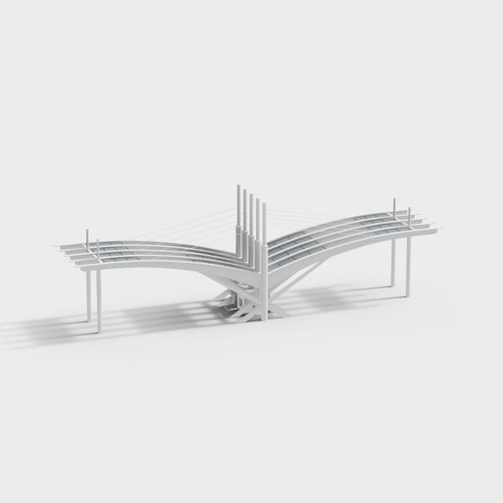 Future Bridge 3D model