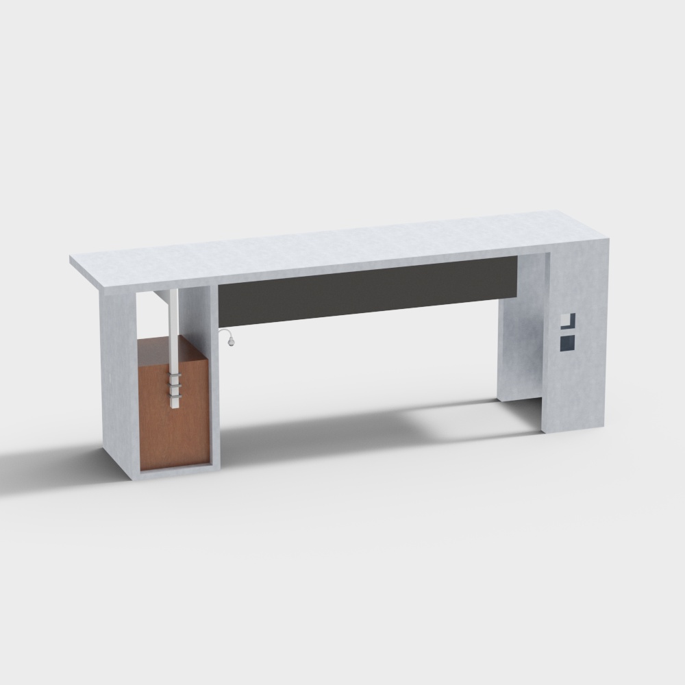 Vocational school modern door