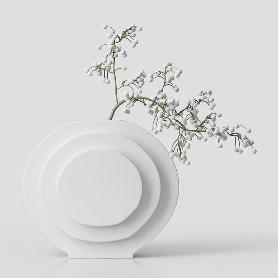 Winter's Elegance 3D model