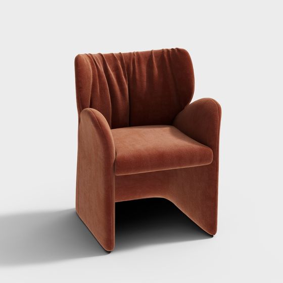 Cozy Reading Chair 3D model