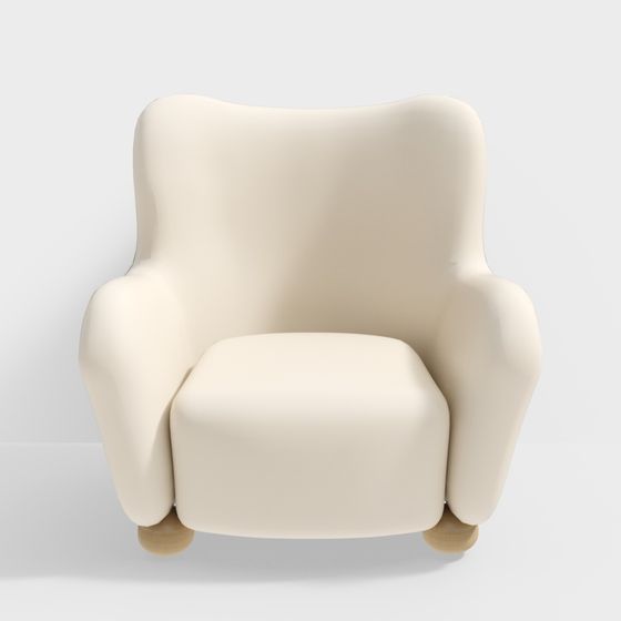 Comfortable Sofa 3D Model