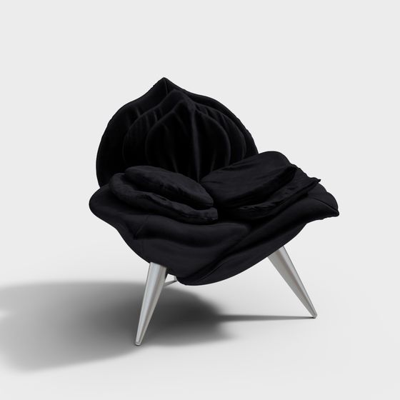 Petal Chair 3D model for Contemporary Spaces