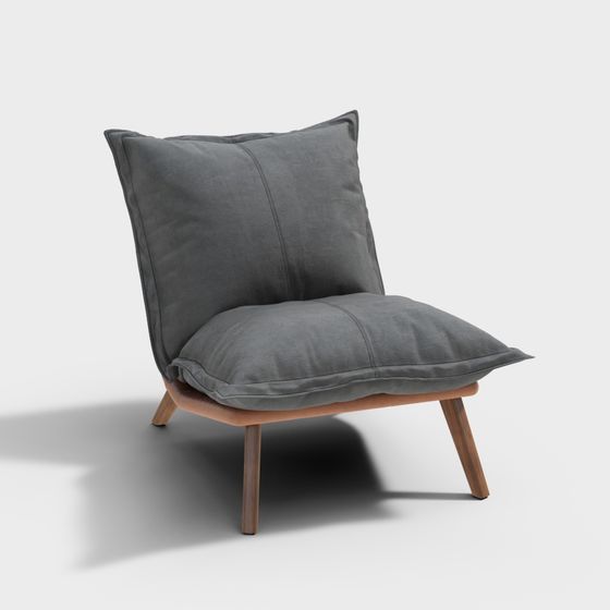 Cozy Lounge Chair 3D model