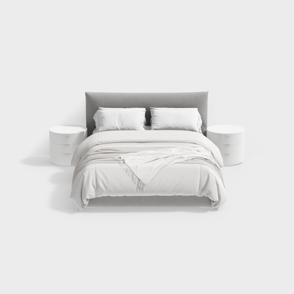 현대 더블 침대 조합