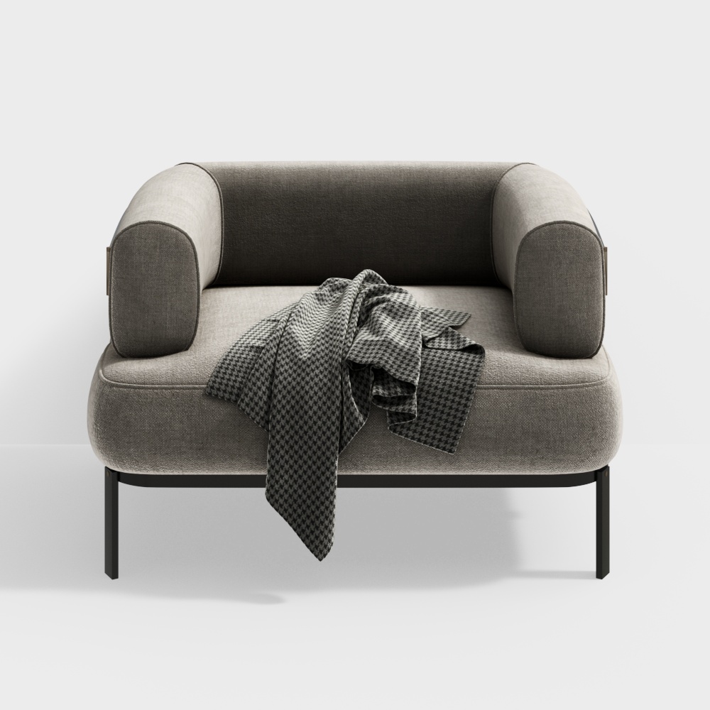 Modern single sofa
