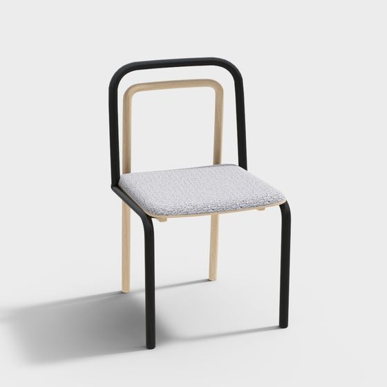 Modern Minimalist Chair 3D model