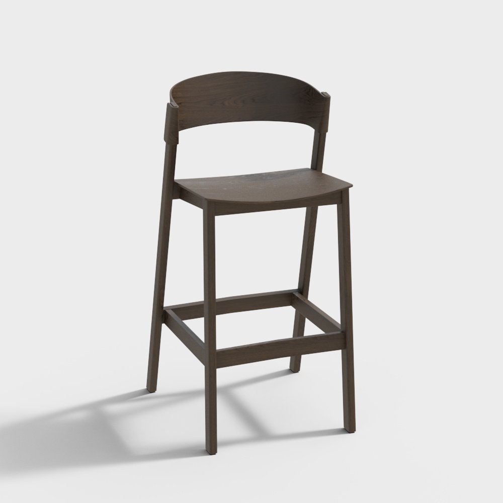 เก้าอี้บาร์สไตล์นอร์ดิก Muuto