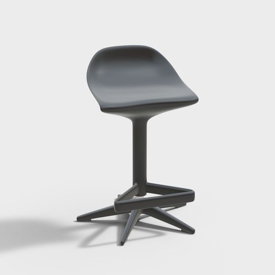 Stylish Office Chair 3D model for Modern Spaces