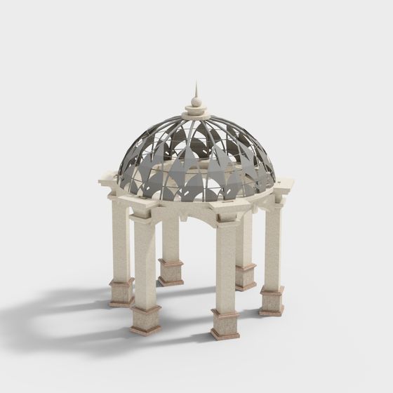 Garden Gazebo 3D model