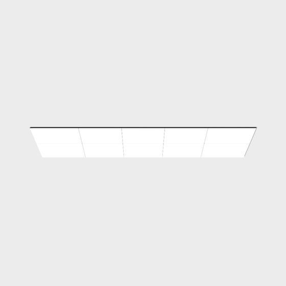 Elegant Soft Film Ceiling 3D Model for Conference Rooms in White