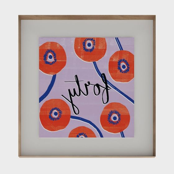 Colorful Poppy Garden 3D model for Creative Projects