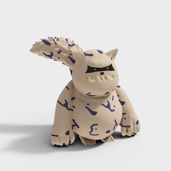 Snow Monster 3D model