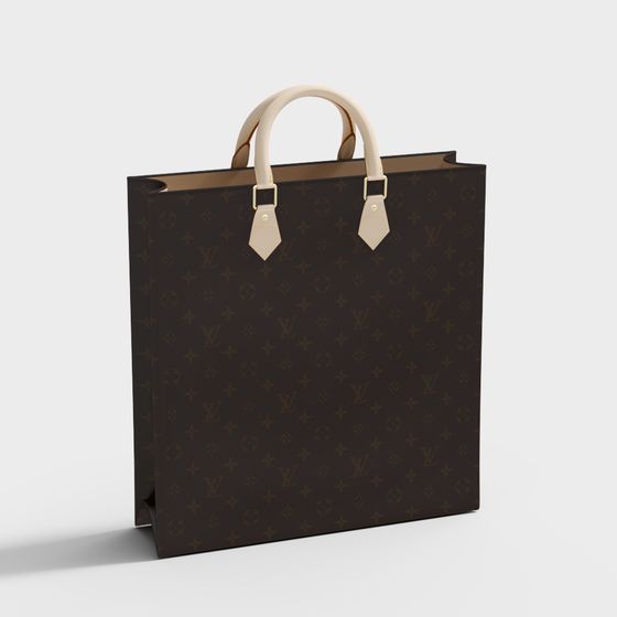 Elegant Handbag 3D model for Modern Design