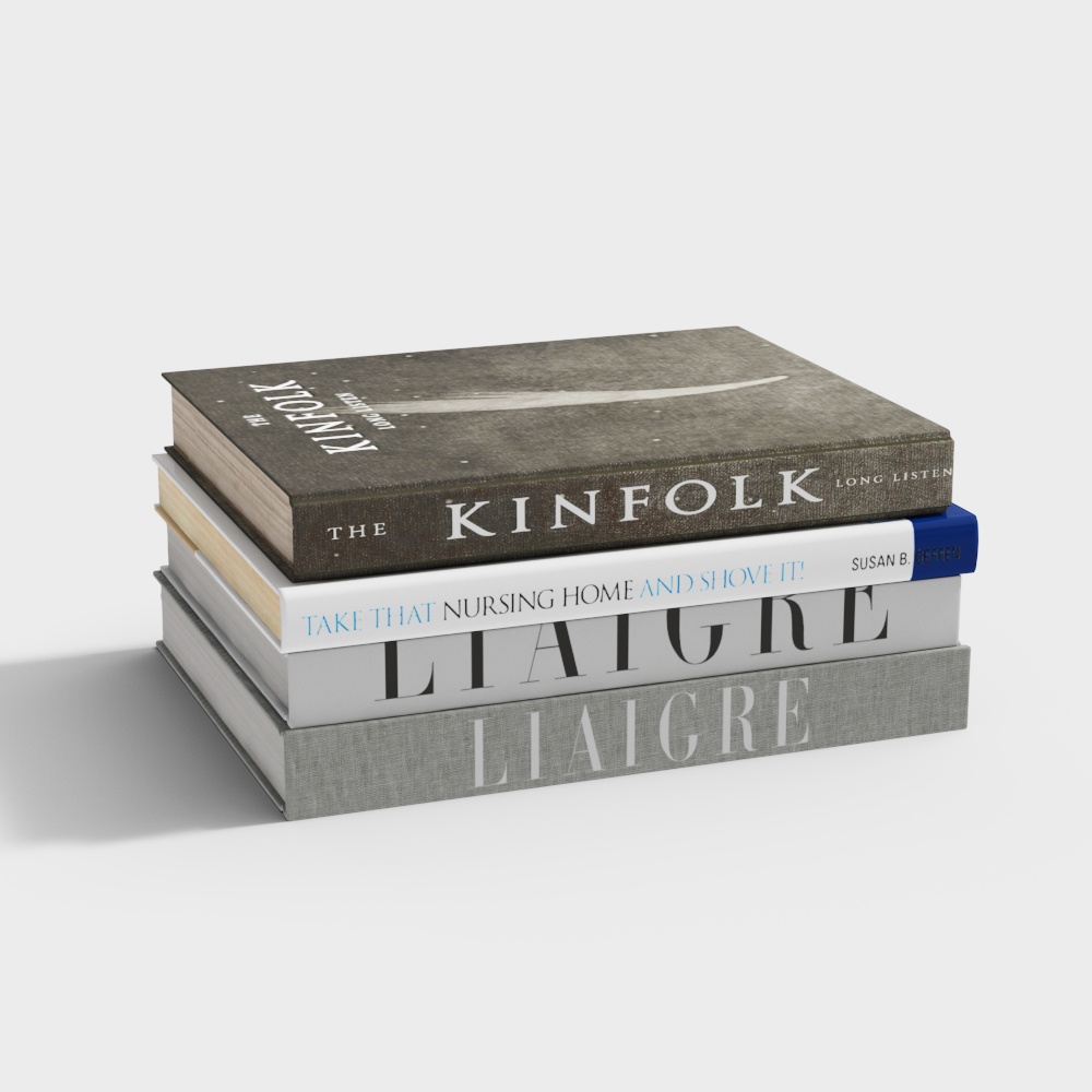 Circus modern book book ornaments