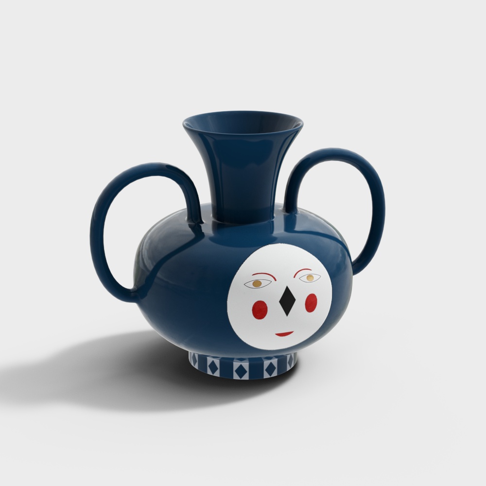 Vaso Decorativo Moderno Bosa