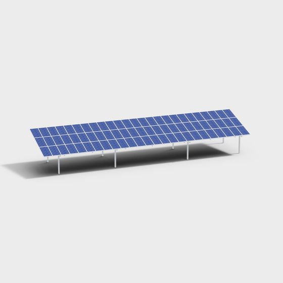 Modern Solar Panel 3D model